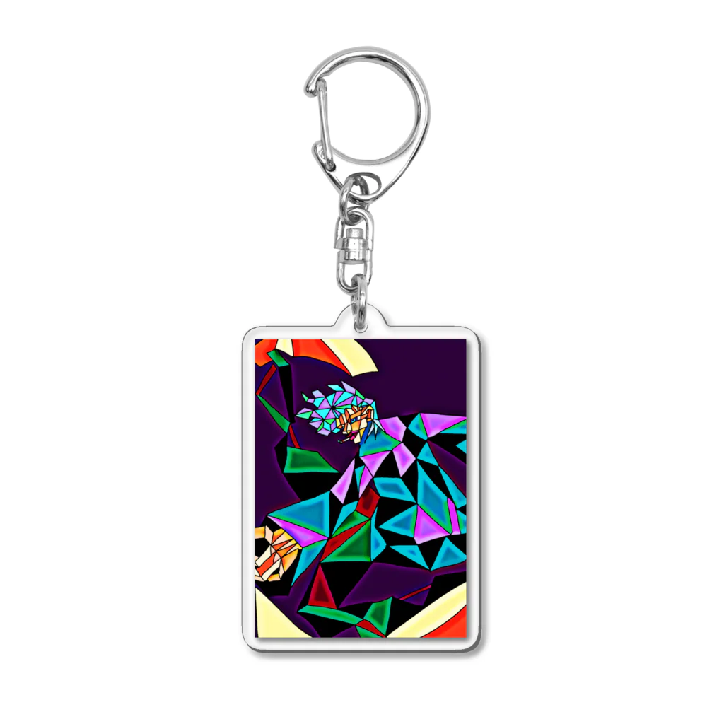 Hiroki Kitazawaのoh!カクカクコレクション17 Acrylic Key Chain