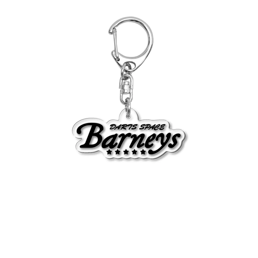 DARTS SPACE Barneysの新ロゴ大 Acrylic Key Chain