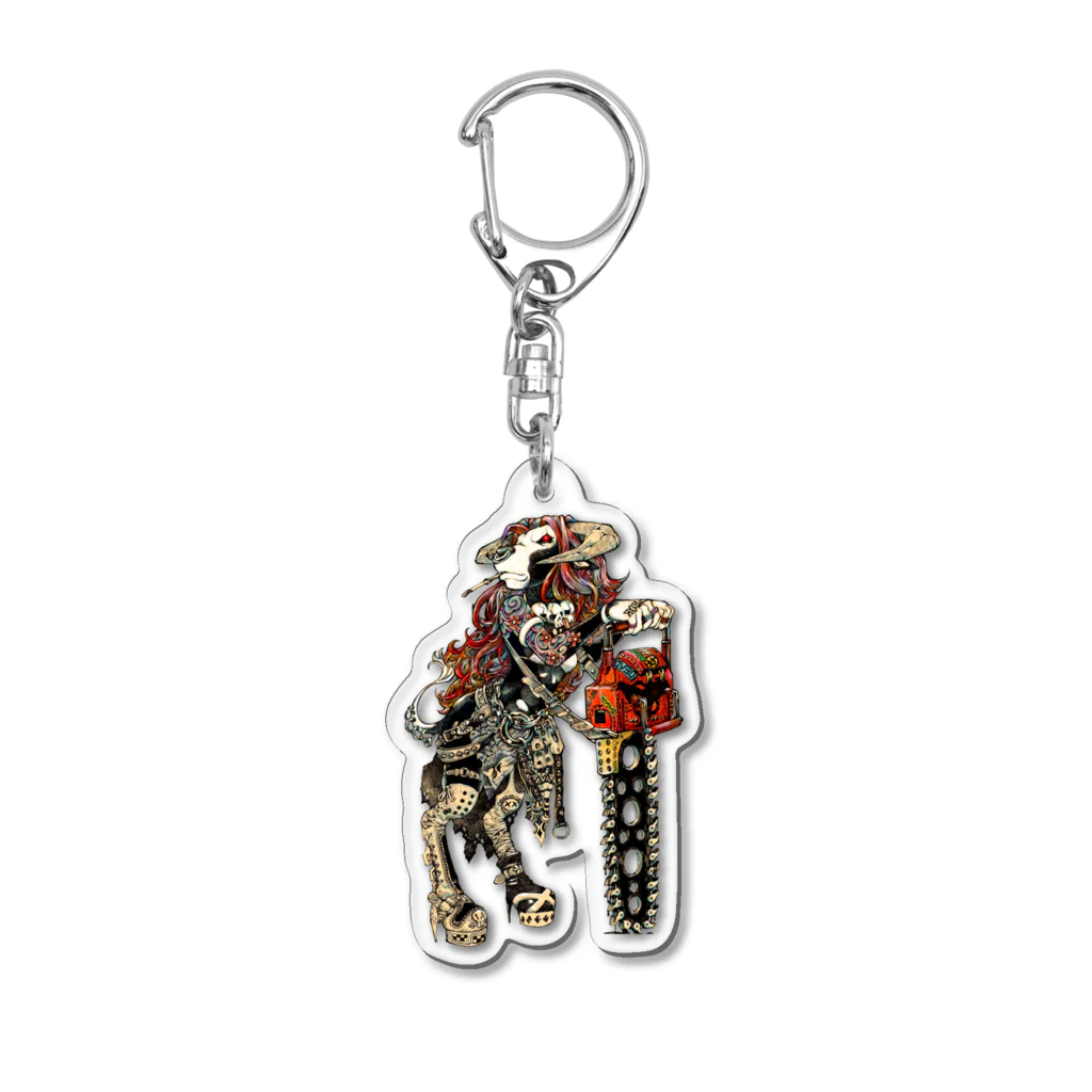 月が輝くこんな夜にの逆襲 Acrylic Key Chain