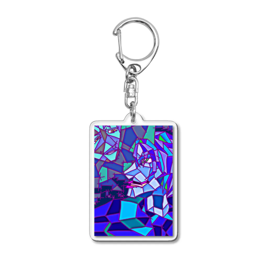 Hiroki Kitazawaのoh!カクカクコレクション25 Acrylic Key Chain