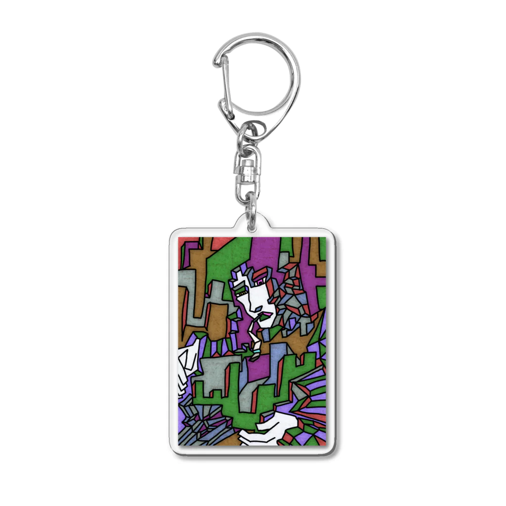 Hiroki Kitazawaのoh!カクカクコレクション33-2 Acrylic Key Chain