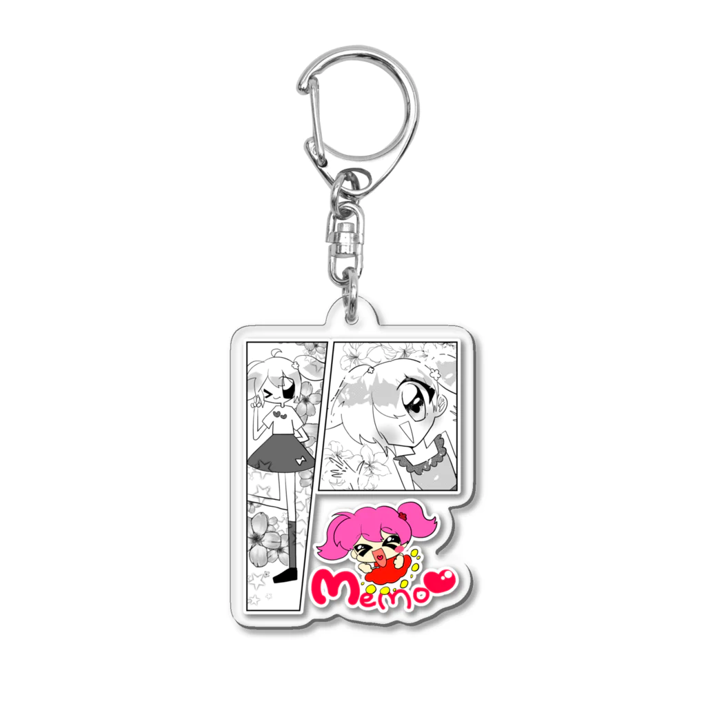 仮涼さんの仮量産のmemo❤️ Acrylic Key Chain