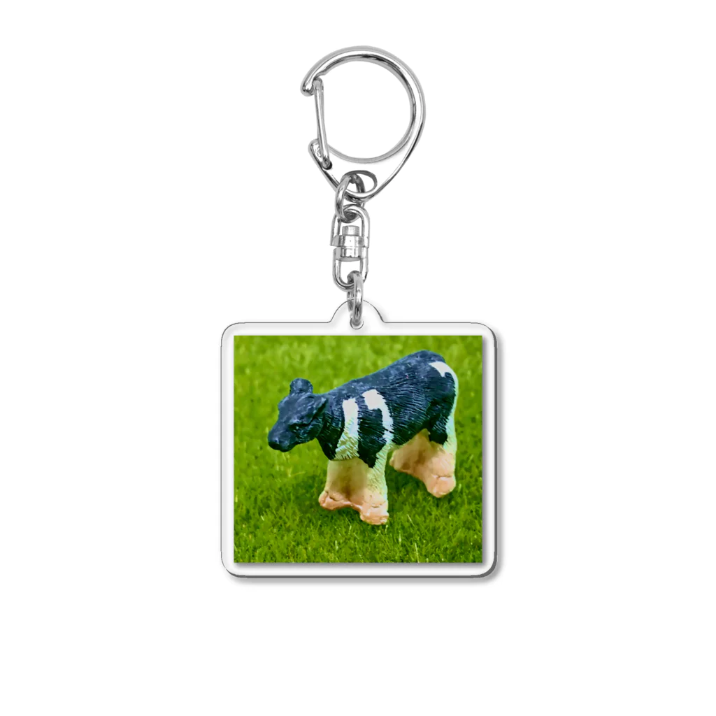 コナカマ通販SUZURI支店のCOW-2021 Acrylic Key Chain