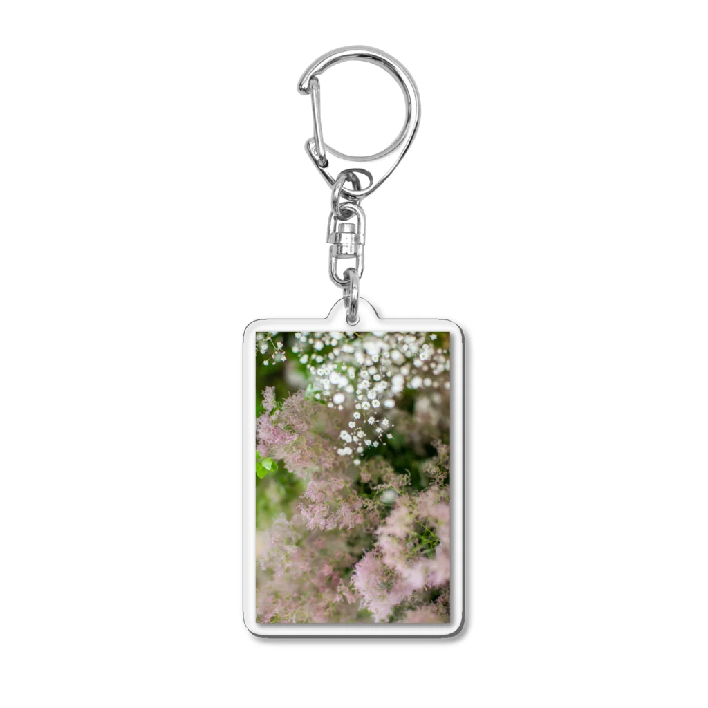 AyaCamera オリジナルグッズ製作部のflower Acrylic Key Chain