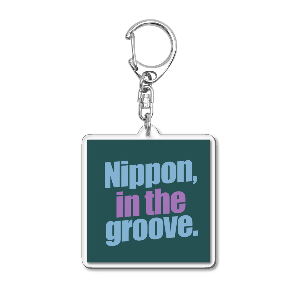 BATI-HOLIC online storeのNippon, in the groove-2 Acrylic Key Chain