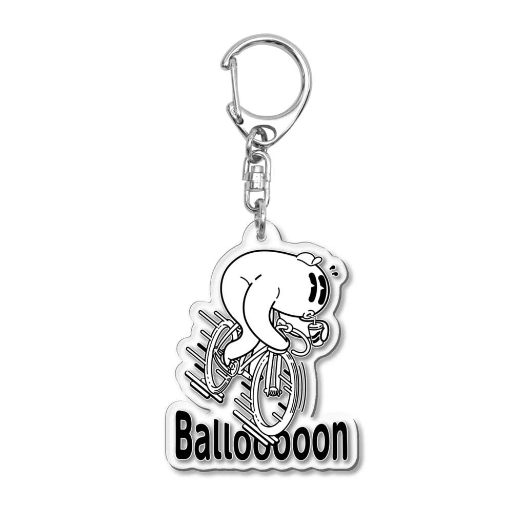 nidan-illustrationの"Ballooooon" #1 アクリルキーホルダー