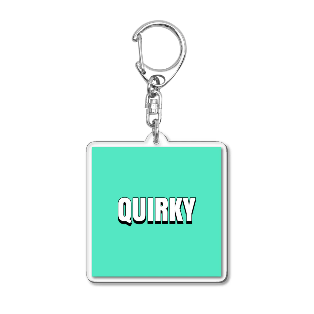 𝙋𝙃𝘼𝙏 𝙌のQ Acrylic Key Chain