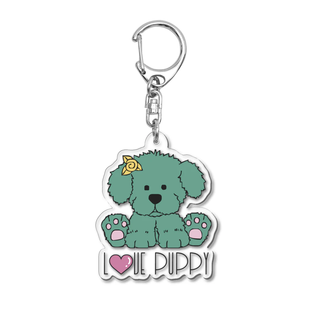 JOKERS FACTORYのPUPPY Acrylic Key Chain