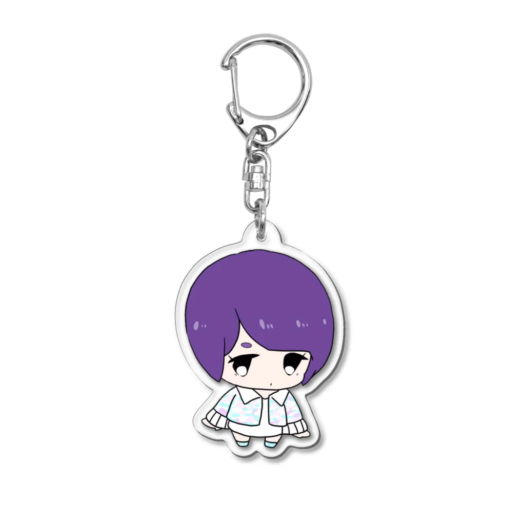 佐々木まゆのおみせの佐々木まゆちびキャラ Acrylic Key Chain