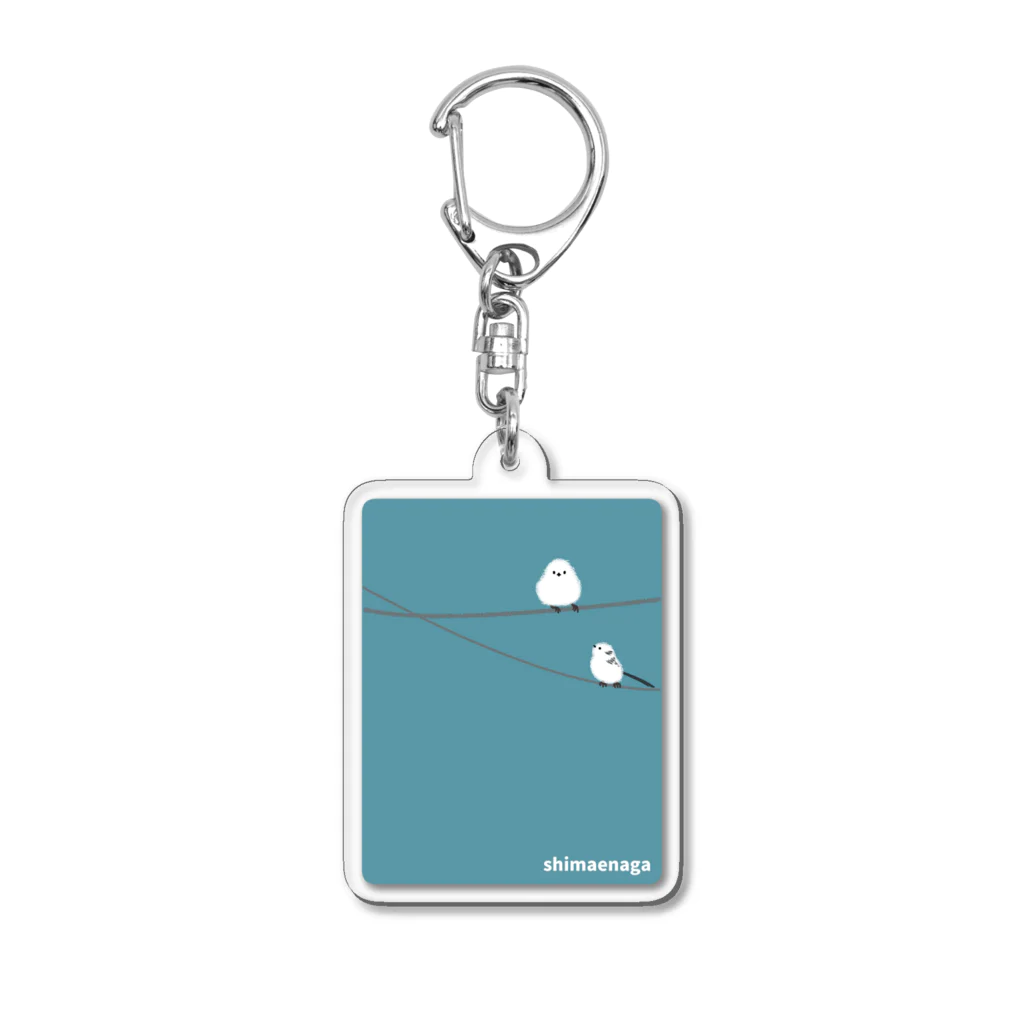 ハナのお店のシマエナガ Acrylic Key Chain