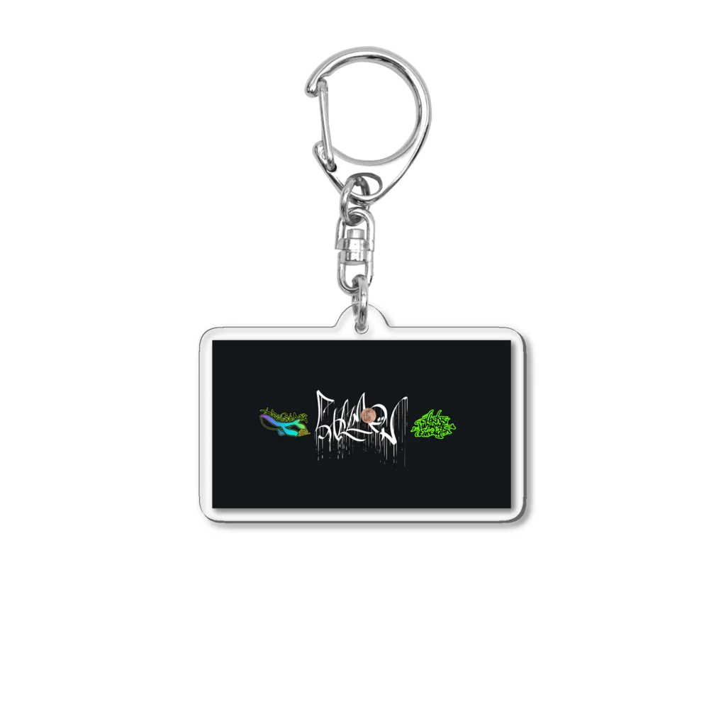 SarbaqueのFM Acrylic Key Chain