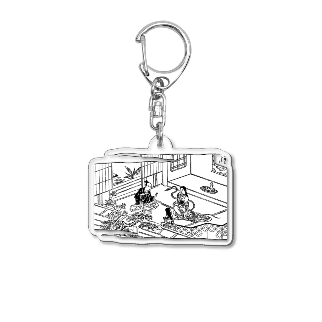 メディア木龍・谷崎潤一郎研究のつぶやきグッズのお店の蛇性の Acrylic Key Chain