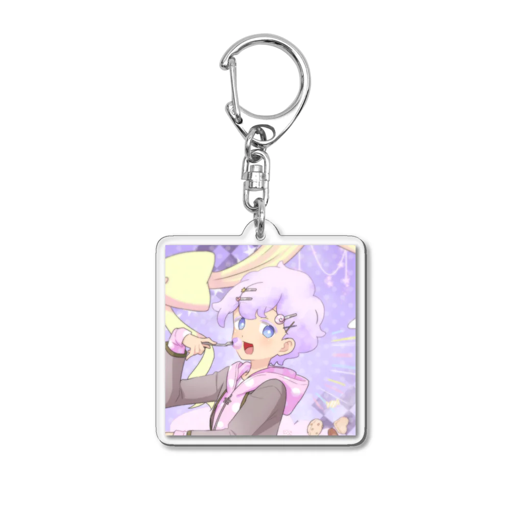 黴鯖卸売市場のわたくん⑧ Acrylic Key Chain