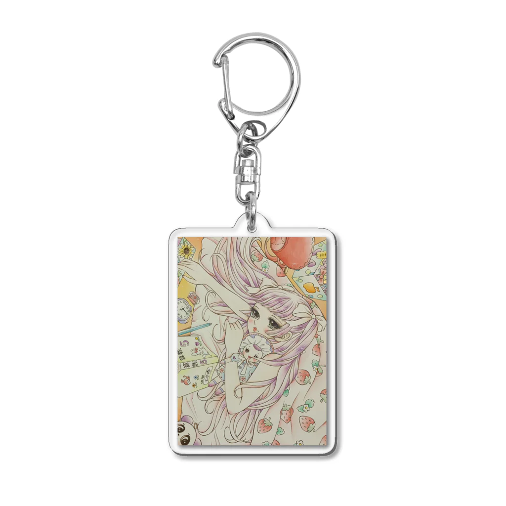 乙女椿の布団が恋しい🤍 Acrylic Key Chain