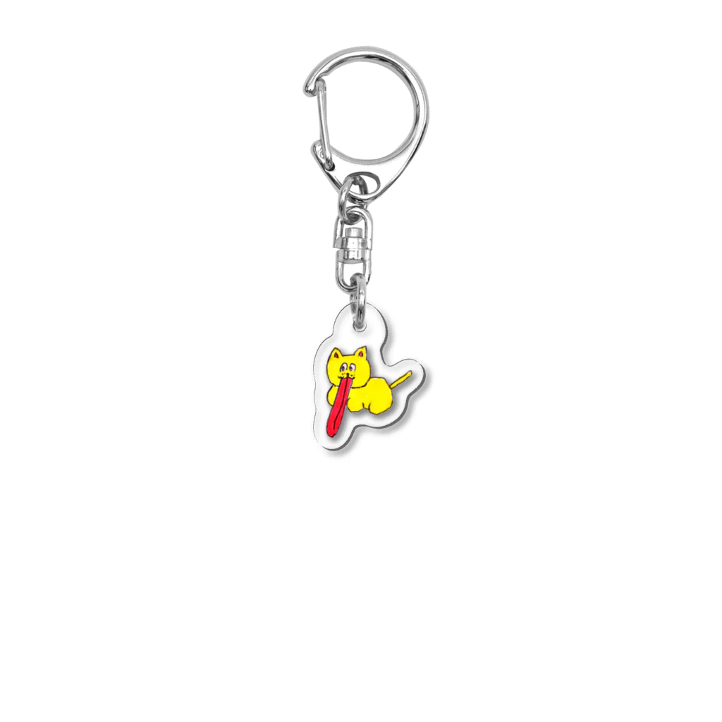 うめぼしやさんのにゃんこ。 Acrylic Key Chain