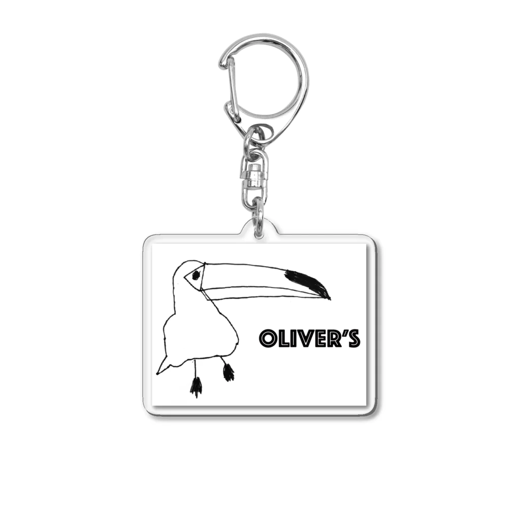 Oliver's のOliver's Bird アクリルキーホルダー