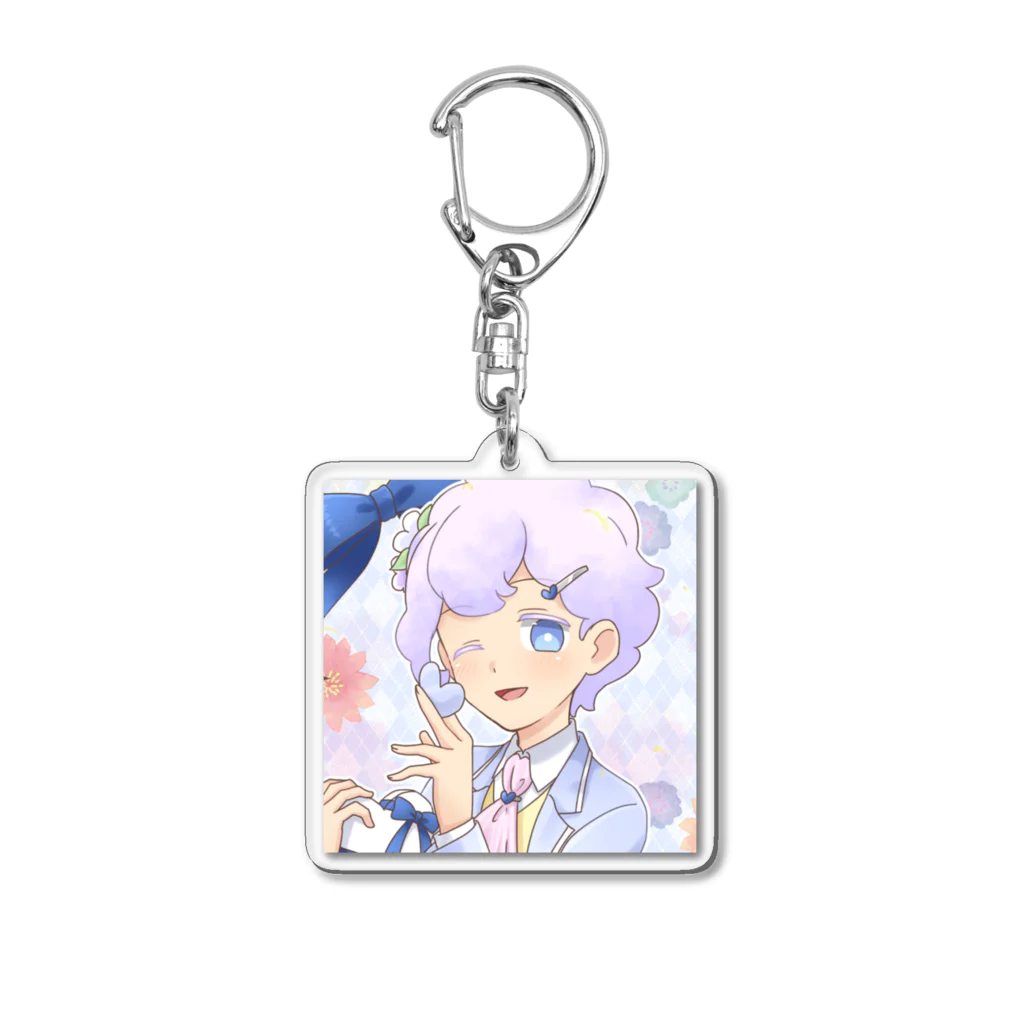 黴鯖卸売市場のわたくん⑤ Acrylic Key Chain