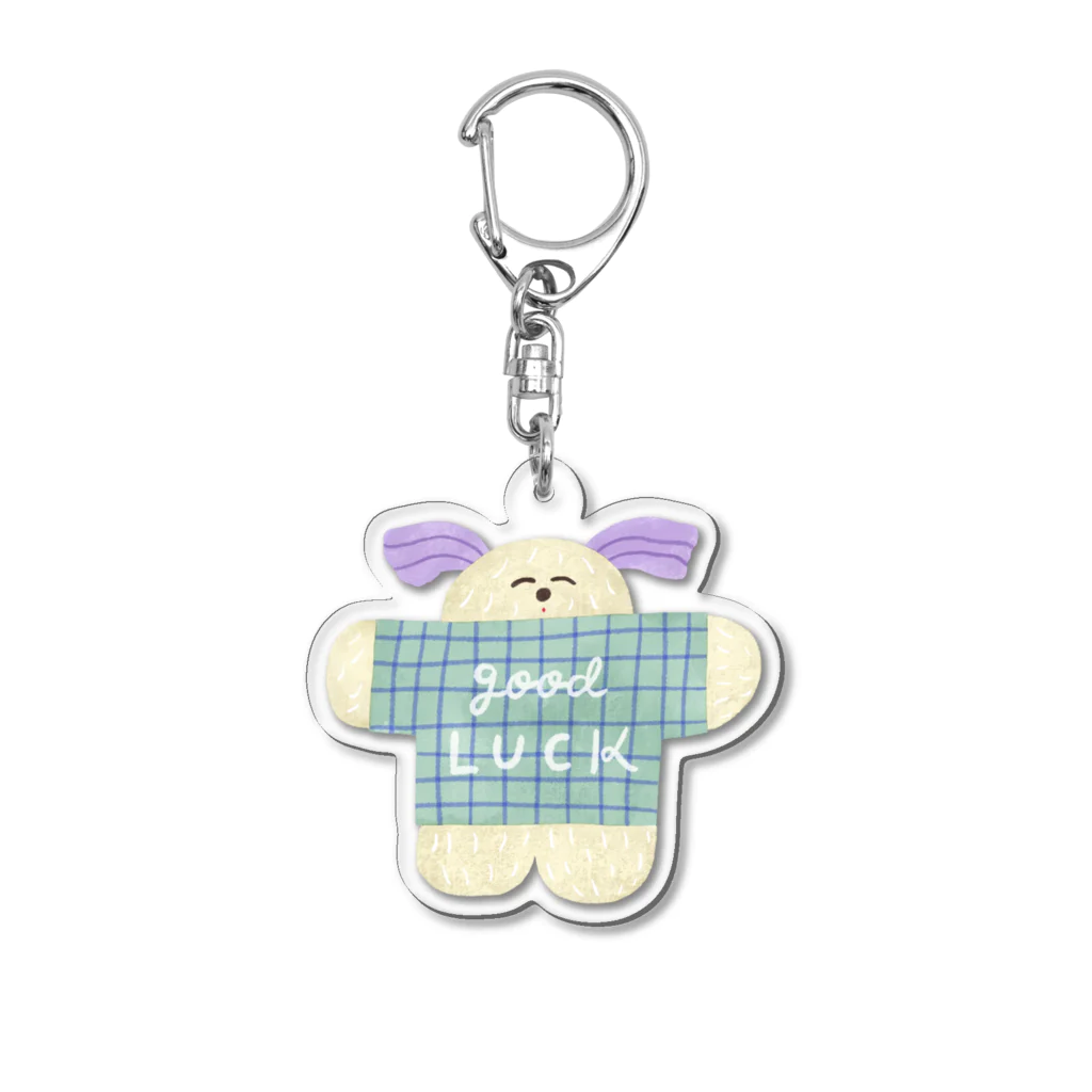 かわべしおん | イラストレーターのgood LUCK Acrylic Key Chain