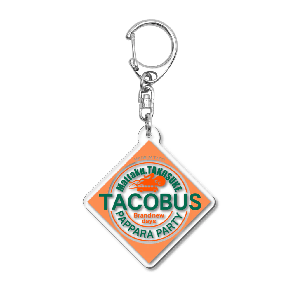  1st Shunzo's boutique のタコバス Acrylic Key Chain