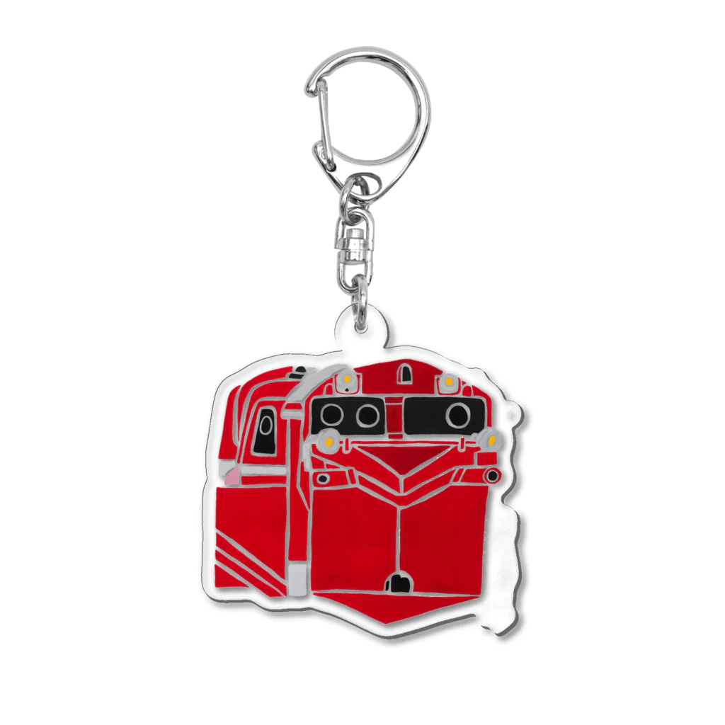 fuji041のユキ除雪車 Acrylic Key Chain