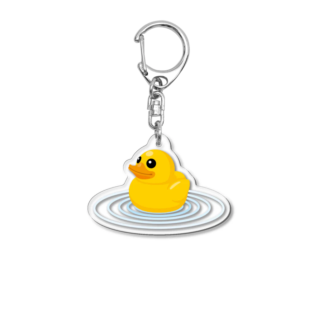 かわいいお風呂のアヒル / kimchinのアクリルキーホルダー通販 かわいいお風呂のアヒル / kimchinのアクリルキーホルダー通販