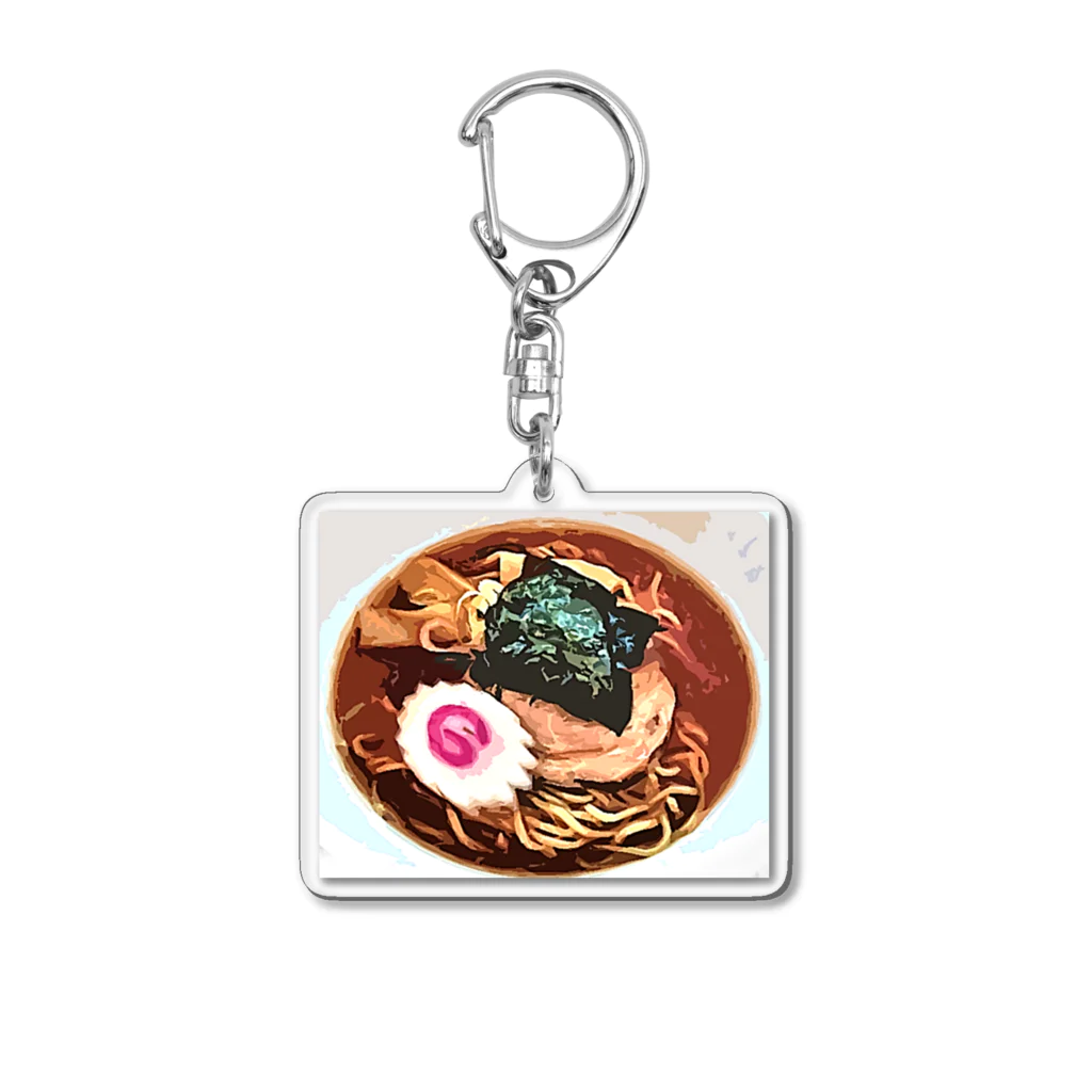 脂身通信Ｚの中華そば Acrylic Key Chain