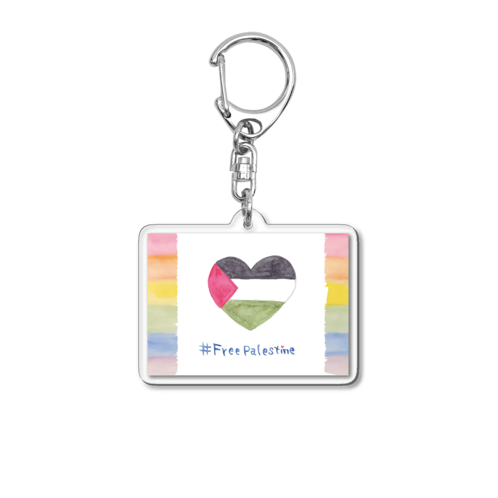 ❤kabotya❤のfreepalestine Acrylic Key Chain