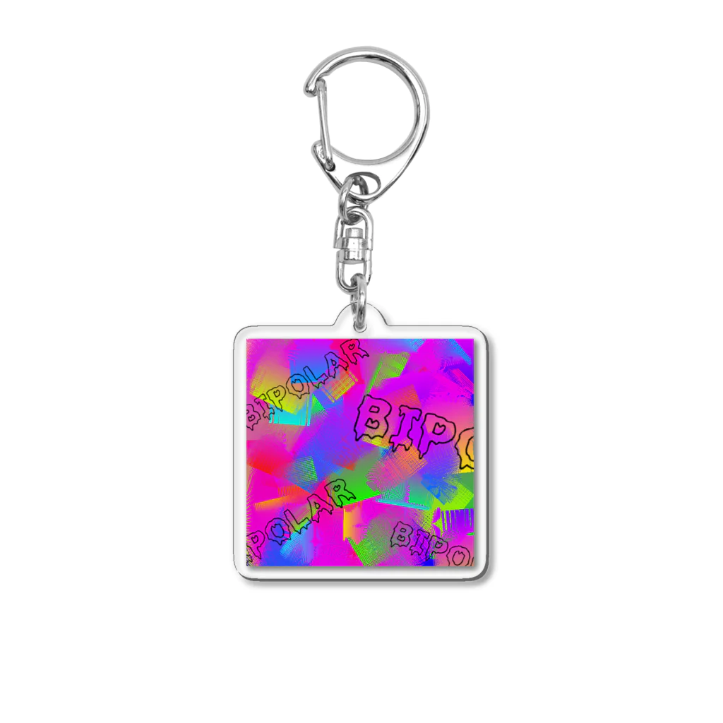 Bipolarのサイケフルモデル Acrylic Key Chain