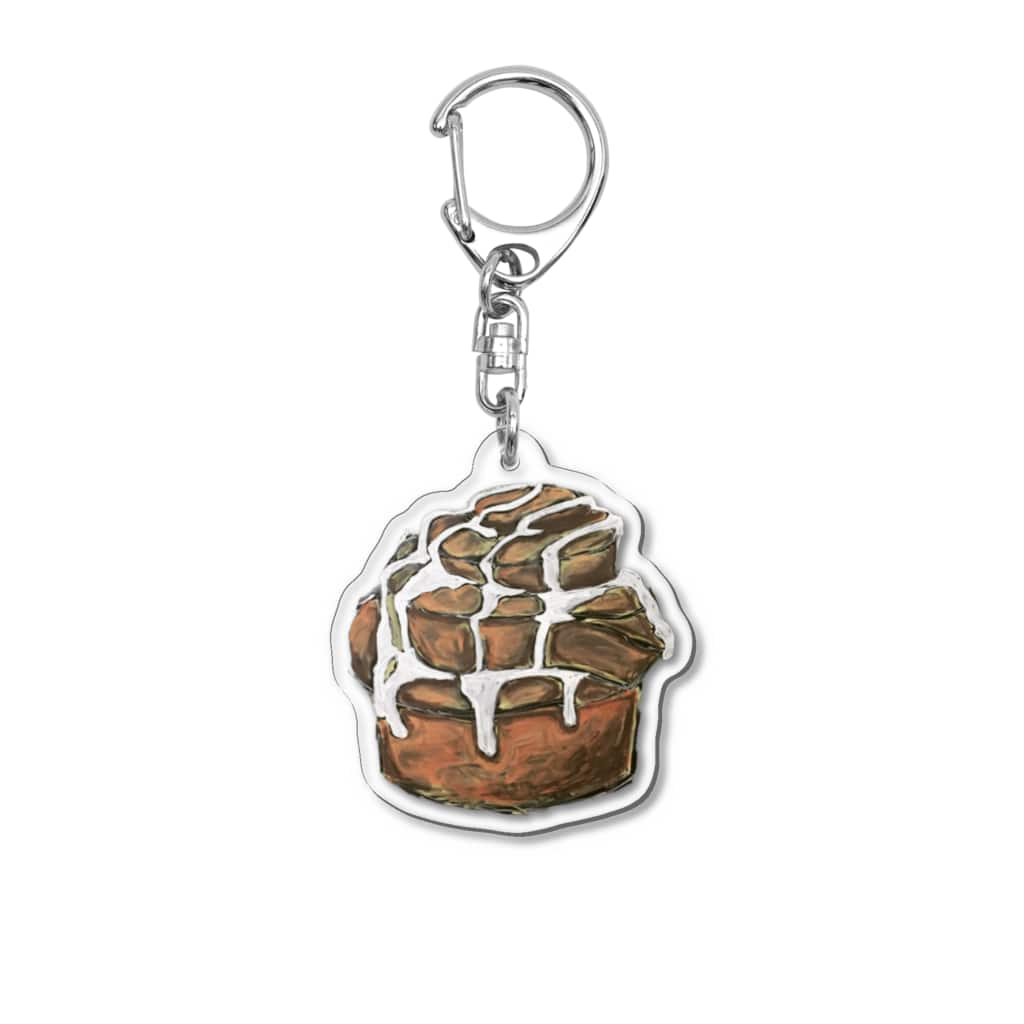 茉莉(まつり)のシナモンロール Acrylic Key Chain