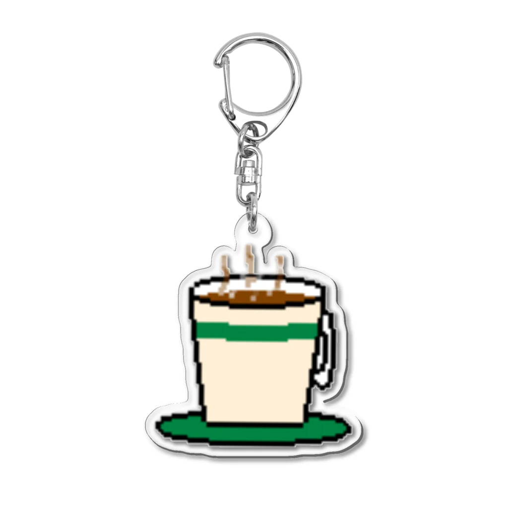 T.A.P.OFFICE's shopのcoffee Acrylic Key Chain