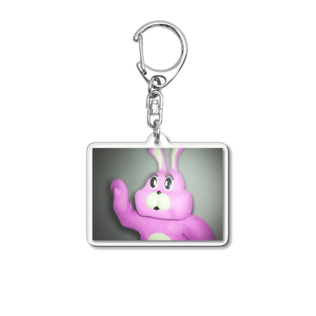 True Toon Toneのうさぎのサムさん Acrylic Key Chain