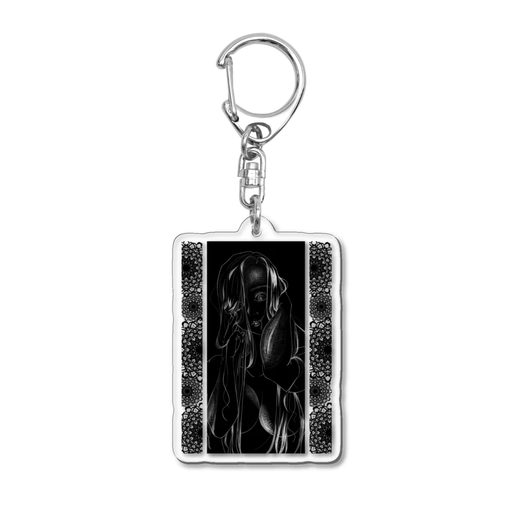 大toroの視線Ⅱ Acrylic Key Chain