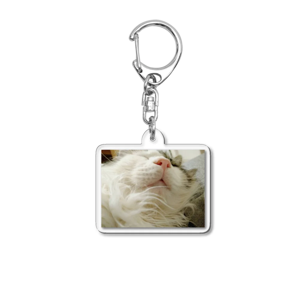 おもちくんの寝顔おもちくん Acrylic Key Chain