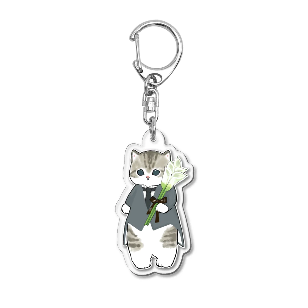 mofusandの花婿にゃん Acrylic Key Chain