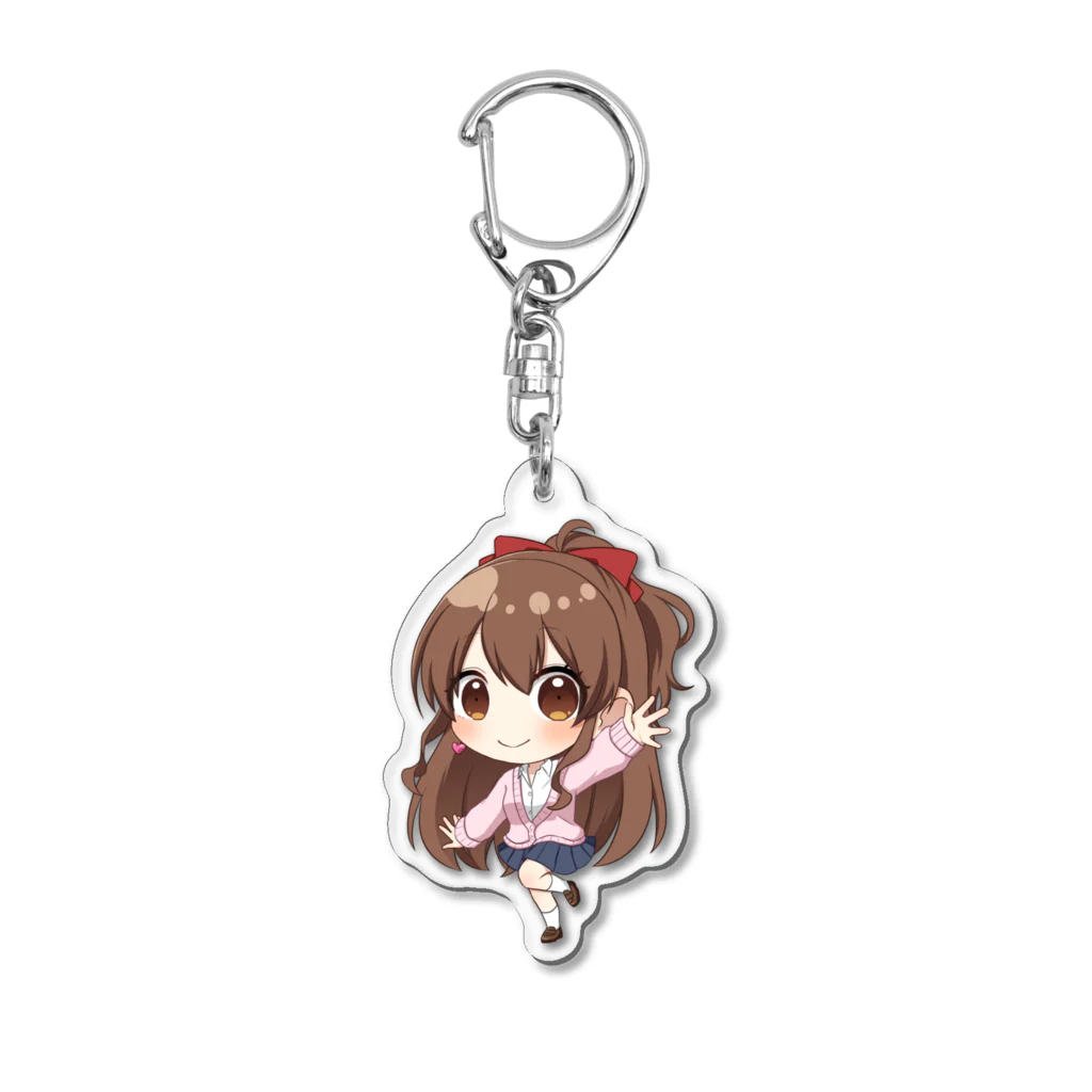 あゆちゃんわかんないのちびあゆ Acrylic Key Chain