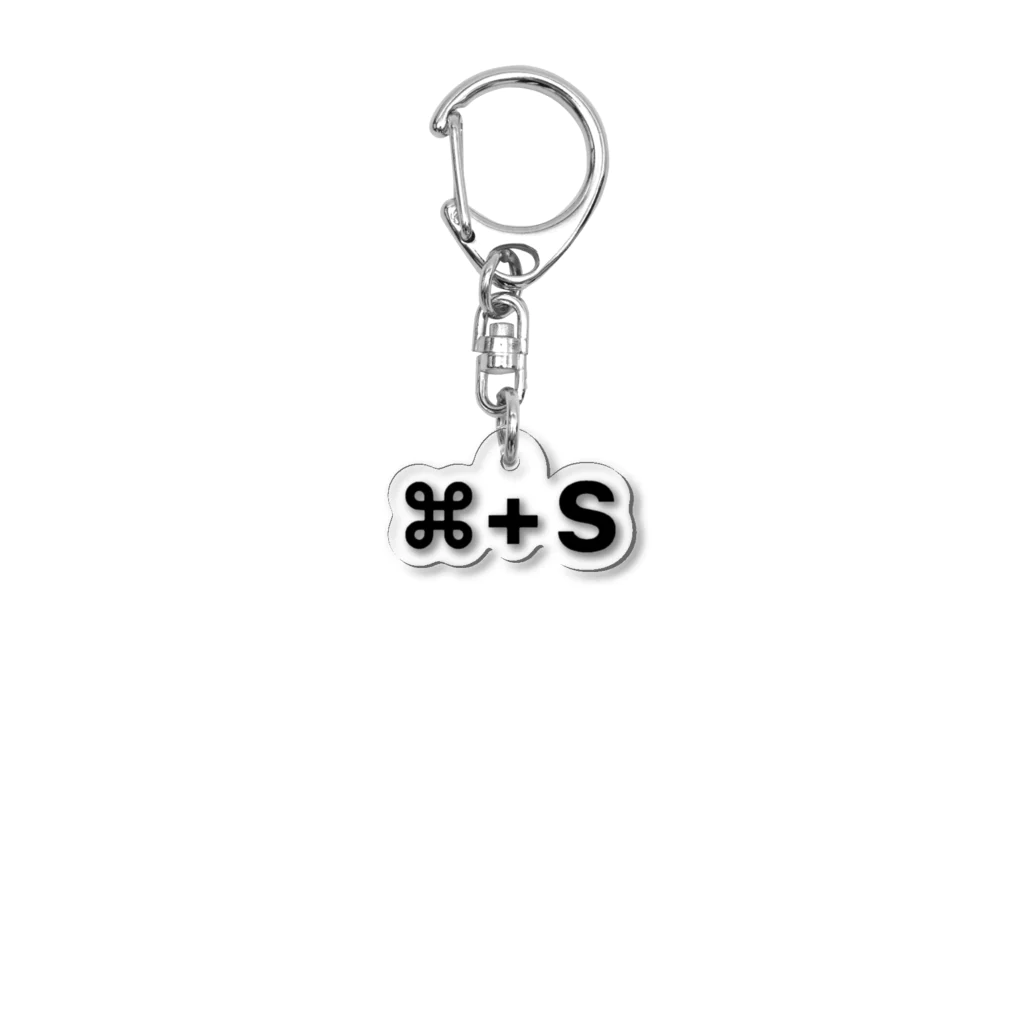 ctrl+sのﾐﾝﾅ！ｺﾏﾝﾄﾞｴｽ！！！！ Acrylic Key Chain