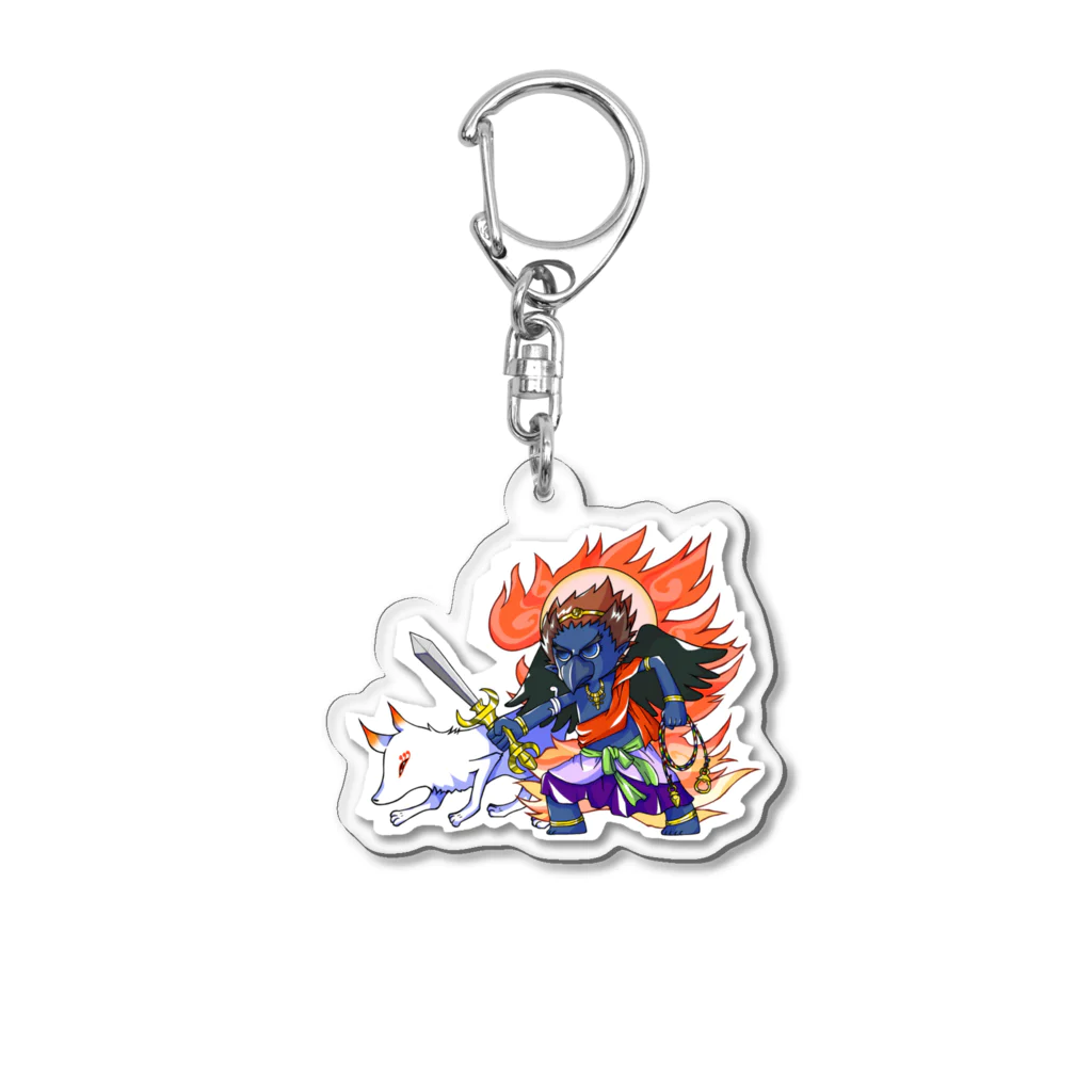 Uedayanの飯縄権現（いいづなごんげん） Acrylic Key Chain