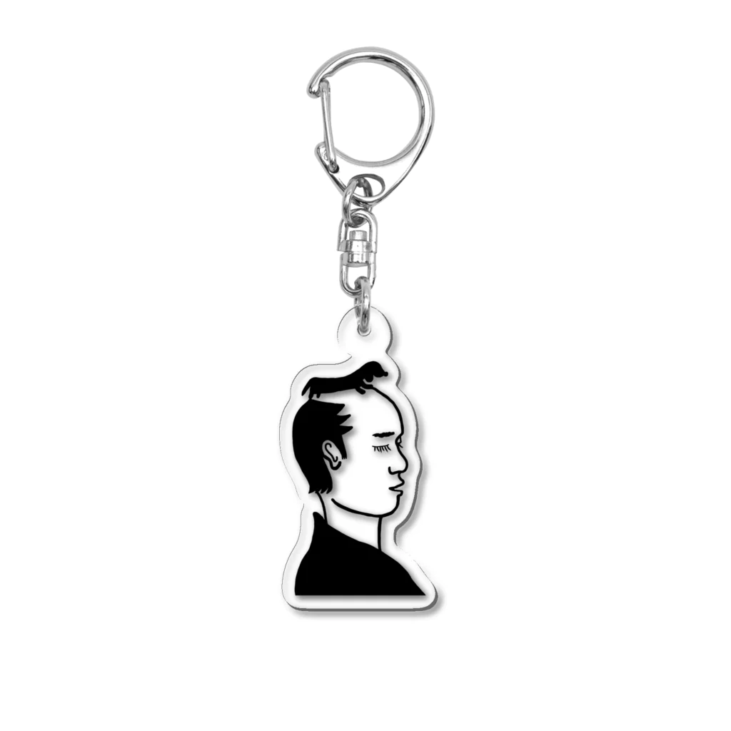 CHOSANAのダックス侍 Acrylic Key Chain