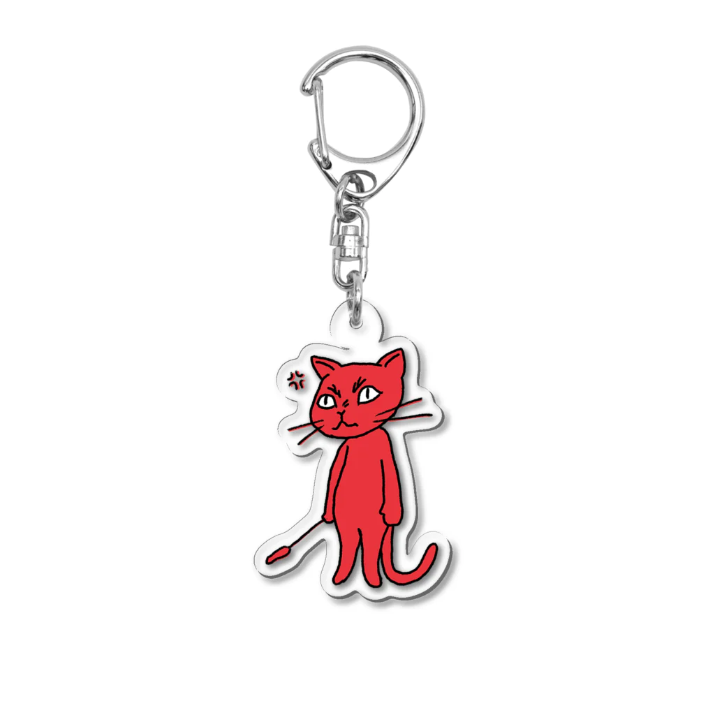 LONESOME TYPE ススの怒ネコ Acrylic Key Chain