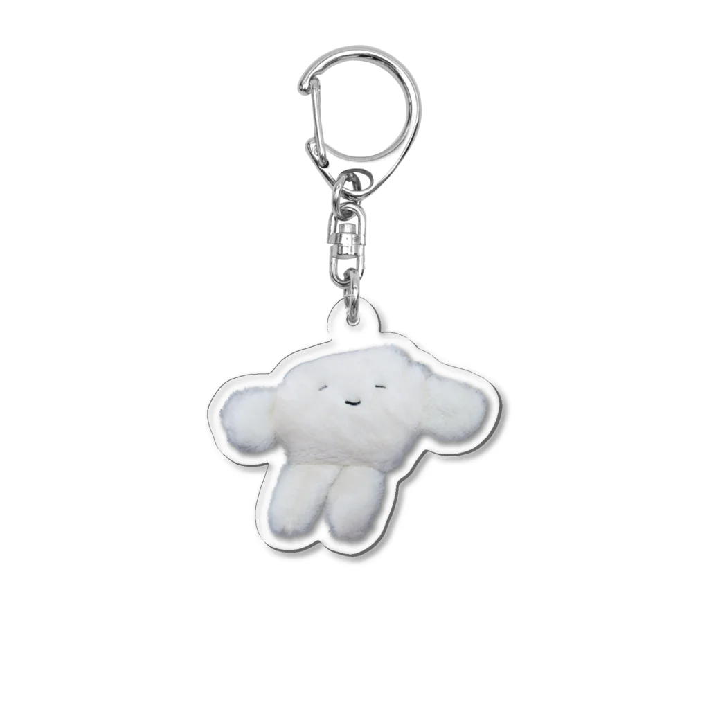 ヒャナヒュ-の実写かきもちくん Acrylic Key Chain