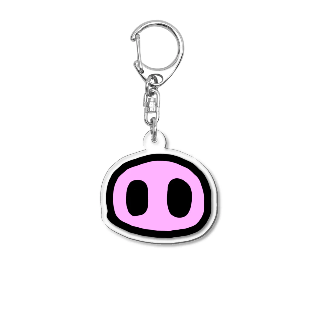 ゆにゃンツのお店のはっぶー🐽ステッカー Acrylic Key Chain