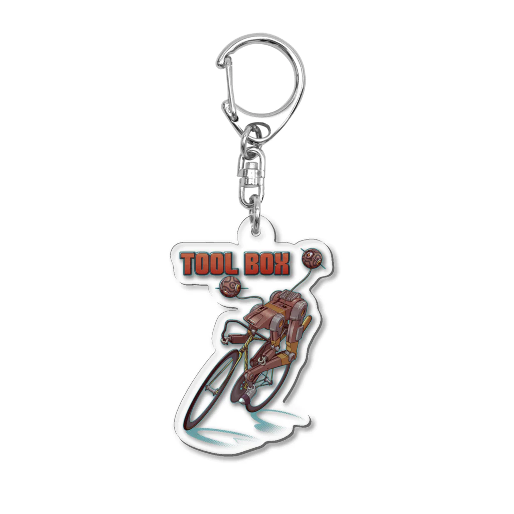 nidan-illustrationの"TOOL BOX" Acrylic Key Chain