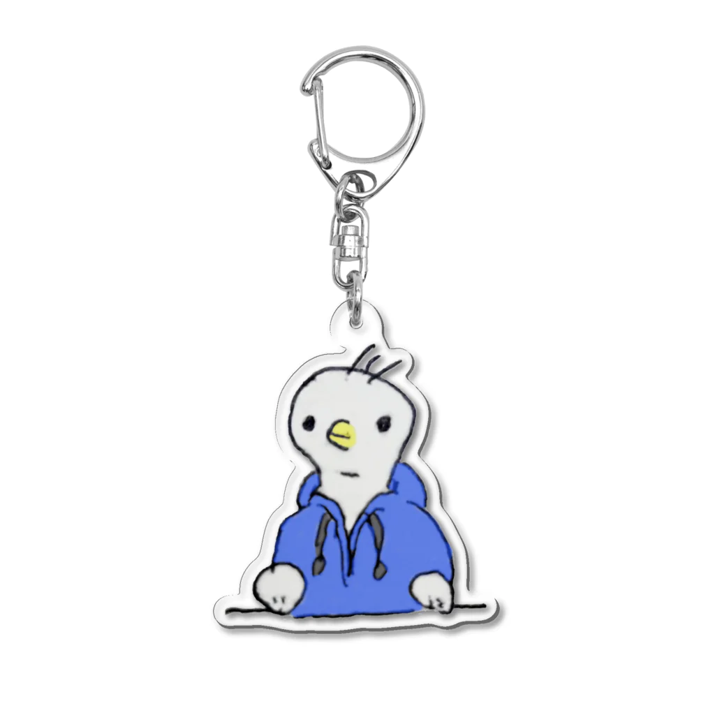 toriちゃんのトリといっしょ Acrylic Key Chain