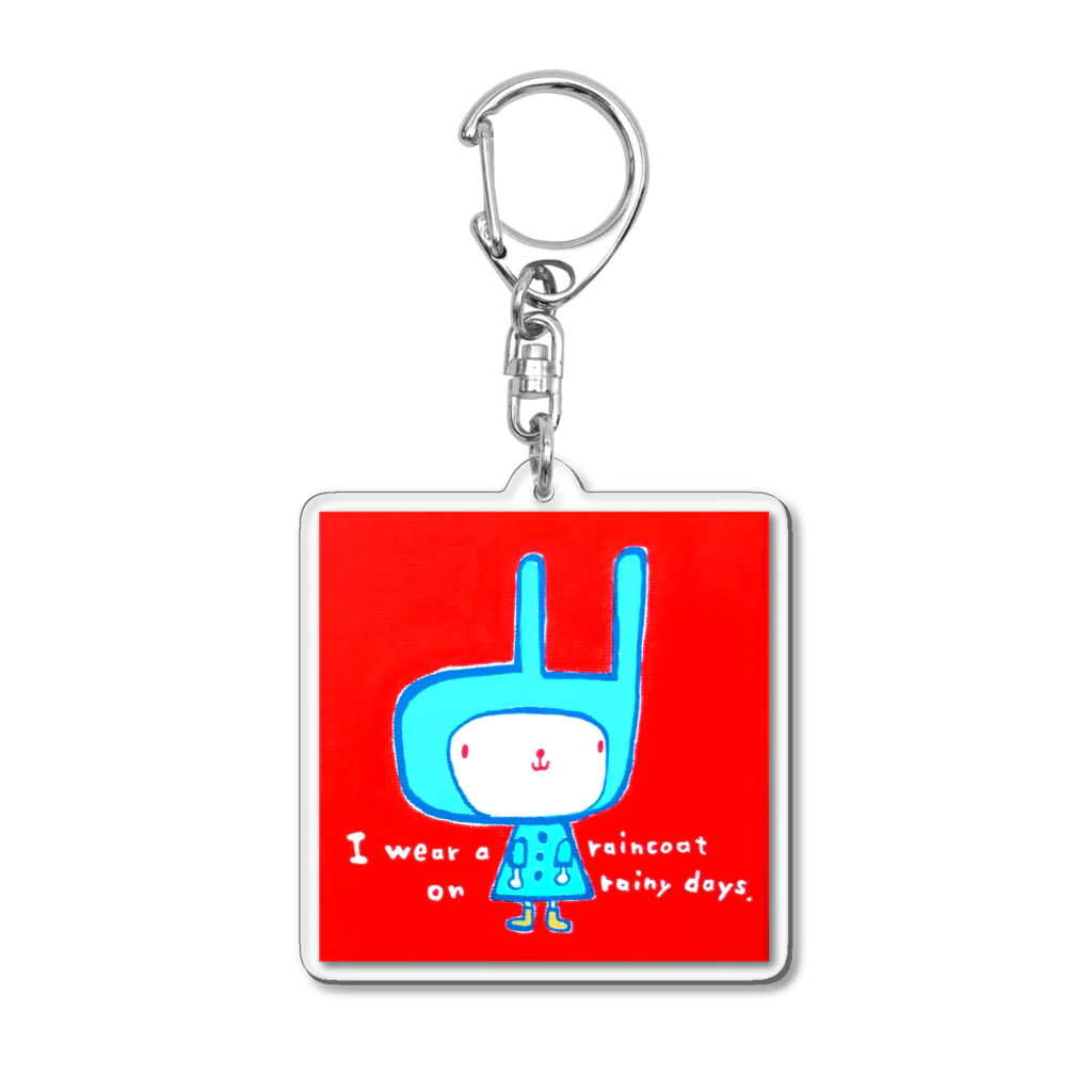 ouchiのレインコート Acrylic Key Chain