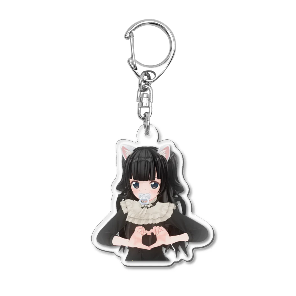 メアのにゃんおー Acrylic Key Chain