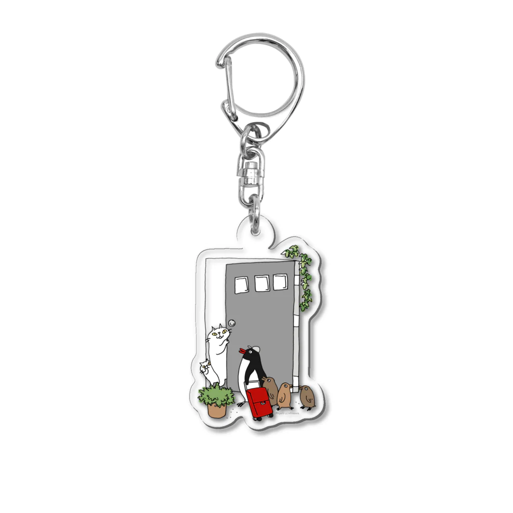 吉沢深雪のこんにちはペンギンさん Acrylic Key Chain