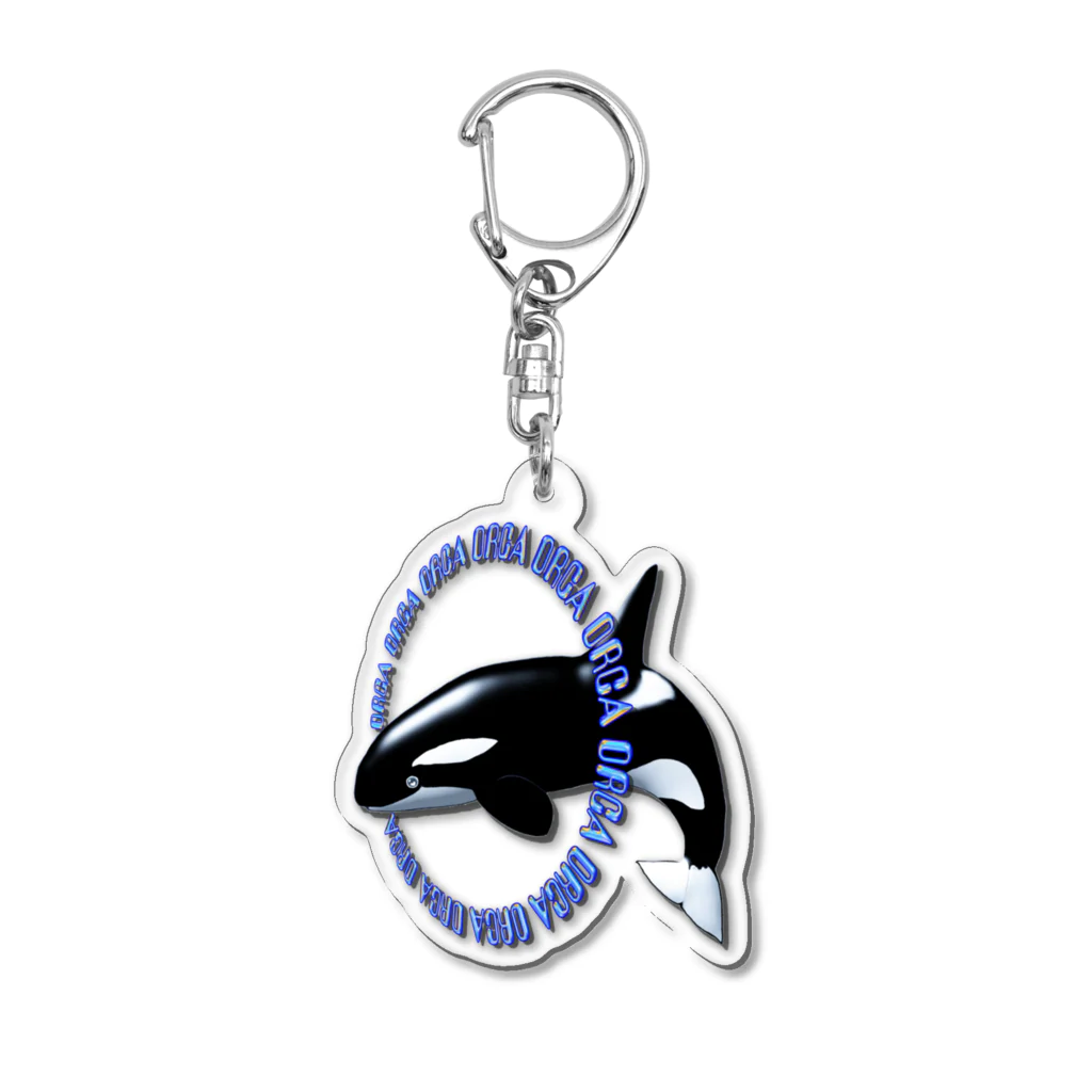 LalaHangeulのORCA シャチ Acrylic Key Chain