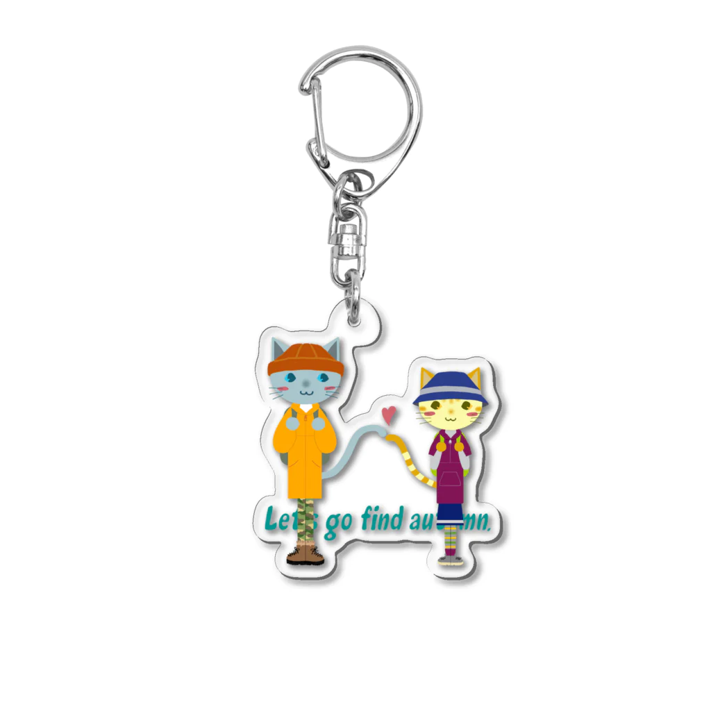 SU-KUの秋を見つけに Acrylic Key Chain