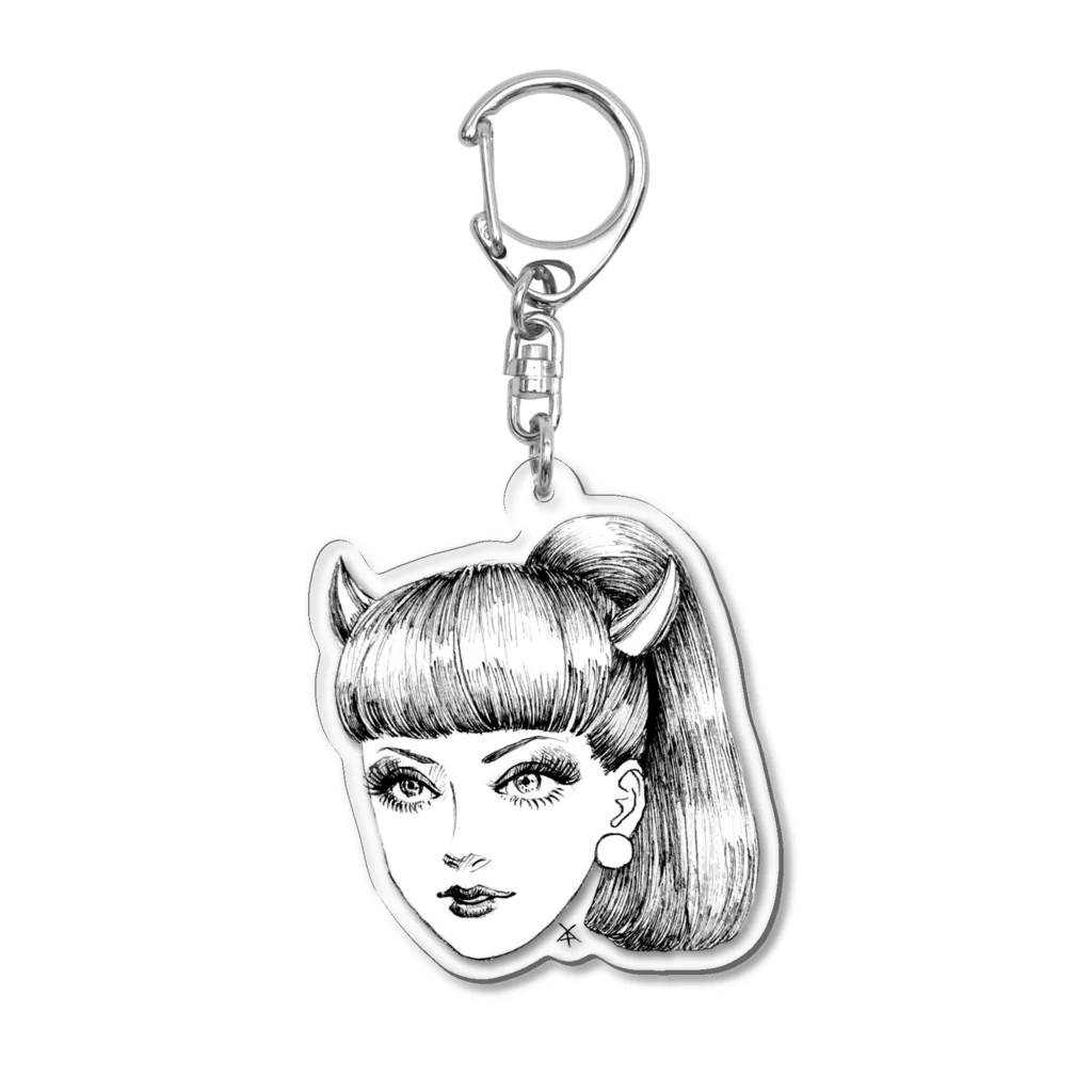 ken1219のDiabla Acrylic Key Chain