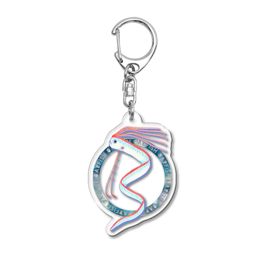 LalaHangeulのoarfish(リュウグウノツカイ)② Acrylic Key Chain